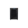 Lanberg 19" 15U LCD Szabadon álló Rackszekrény Black FF01-6615-12BL