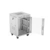 Lanberg 19" 15U LCD Szabadon álló Rackszekrény Grey FF01-6615-12SL