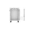 Lanberg 19" 15U LCD Szabadon álló Rackszekrény Grey FF01-6615-12SL