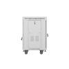 Lanberg 19" 15U LCD Szabadon álló Rackszekrény Grey FF01-6615-12SL