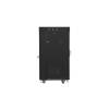 Lanberg 19" 22U LCD Szabadon álló Rackszekrény Black FF01-6622-12BL