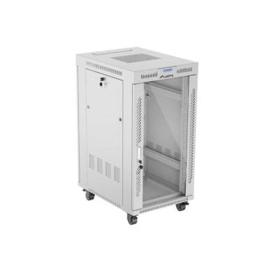 Lanberg 19" 22U LCD Szabadon &aacute;ll&oacute; Rackszekr&eacute;ny Grey FF01-6822-12SL