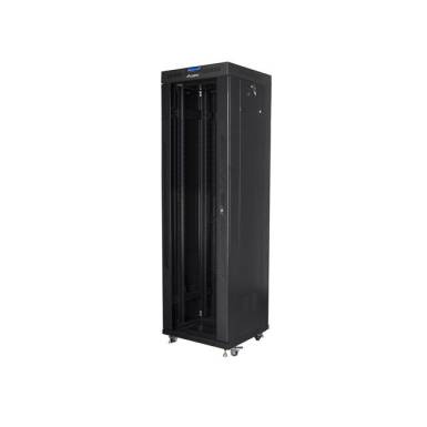 Lanberg 19" 42U LDC Szabadon álló Rackszekrény Black FF01-6642-12BL Lanberg 19" 42U LDC Szabadon álló Rackszekrény Black FF01-6642-12BL