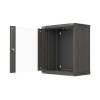 Lanberg 19" 12U Falra szerelhető Rackszekrény Black WF03-5312-10B