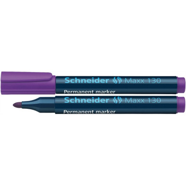 SCHNEIDER Alkoholos marker, 1-3 mm, kúpos, SCHNEIDER "Maxx 130", lila
