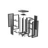 Lanberg 19" 37U Szabadon álló Rackszekrény Black FF01-8837-23BL