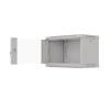 Lanberg 19" 6U Falra szerelhető Rackszekrény Grey WF03-5306-10S