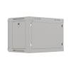 Lanberg 19" 6U Falra szerelhető Rackszekrény Grey WF03-5306-10S