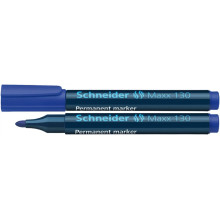SCHNEIDER Alkoholos marker, 1-3 mm, kúpos, SCHNEIDER "Maxx 130", kék