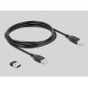 DeLock Barcode Scanner 1D and 2D for 2.4 GHz, Bluetooth or USB 90562