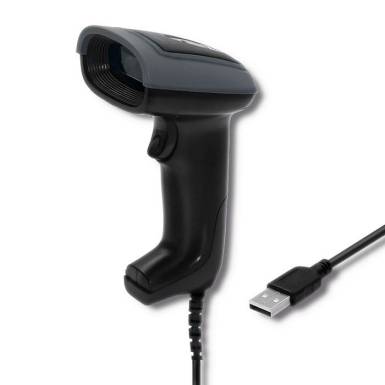 Qoltec Wired QR & L&eacute;zer vonalk&oacute;dolvas&oacute; USB Black 50863