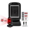 Qoltec Desktop QR & Barcode L&eacute;zer vonalk&oacute;dolvas&oacute; USB Black 50864