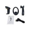 EQuip USB 1D Barcode Scanner with Stand Vonalkódolvasó Black 351020