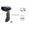 EQuip Wireless 1D Laser Barcode Scanner with Stand Vonalkódolvasó Black 351023