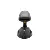EQuip Wireless 1D Laser Barcode Scanner Long Distance with Stand Vonalkódolvasó Black 351025