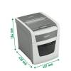 Leitz IQ AutoFeed SmallOffice 50X P4 Iratmegsemmisítő White 80350000