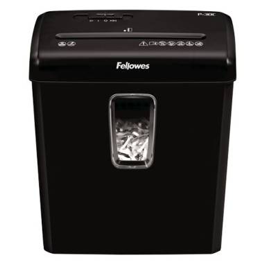 Fellowes Powershred P-30C Iratmegsemmisítő Black 6008101 Fellowes Powershred P-30C Iratmegsemmisítő Black 6008101