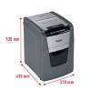 Rexel Optimum AutoFeed 100X Automata Iratmegsemmisítő Black 2020100XEU