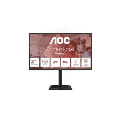 AOC 27E4U monitor - 27" FHD IPS 120Hz Adaptive Sync HAS 27E4U