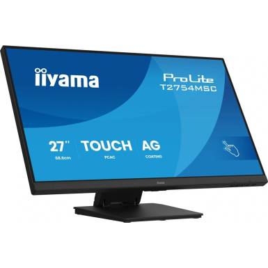 Iiyama ProLite T2754MSC-B2AG monitor - 27", InCell PCAP 10 pontos érintőképernyős, FHD, IPS, 83Hz, USB hub, fekete T2754MSC-B2AG Iiyama ProLite T2754MSC-B2AG monitor - 27", InCell PCAP 10 pontos érintőképernyős, FHD, IPS, 83Hz, USB hub, fekete T2754MSC-B2AG
