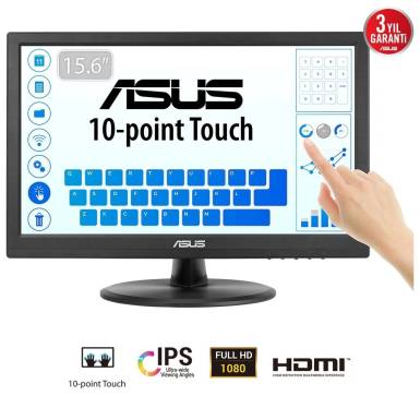 Asus VT169HE monitor - 15,6" Full HD IPS érintőképernyő 90LM09V1-B01170 Asus VT169HE monitor - 15,6" Full HD IPS érintőképernyő 90LM09V1-B01170
