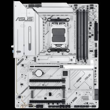 ASUS Alaplap AM5 X870 MAX GAMING WIFI7 W AMD X870, ATX X870 MAX GAMING WIFI7 W ASUS Alaplap AM5 X870 MAX GAMING WIFI7 W AMD X870, ATX X870 MAX GAMING WIFI7 W