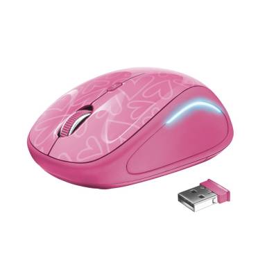 Trust Yvi FX Wireless Mouse Pink 22336 Trust Yvi FX Wireless Mouse Pink 22336
