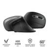 Trust Verro Ergonomic Wireless Mouse Black 23507