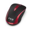 INCA IWM-221RSK Wireless mouse Black/Red IWM-221RSK