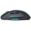 Dell AW620M Wireless Gaming Mouse Dark Side of the Moon 545-BBFB