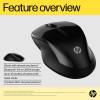 HP 250 Dual Wireless Mouse Black 6V2J7AA#ABB