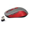 Esperanza Adara Wireless Optical Mouse Grey/Red EM131R