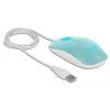 DeLock Optical 3-button LED Mouse USB Type-A Turquoise 12538