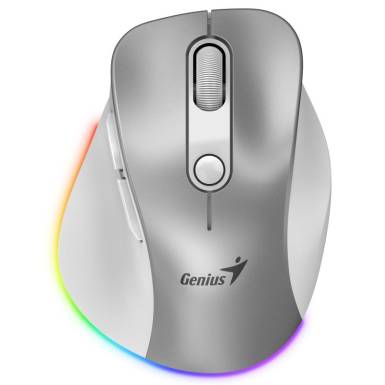Genius Ergo 9000S Pro Wireless mouse Silver 31030039402 Genius Ergo 9000S Pro Wireless mouse Silver 31030039402
