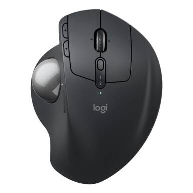 Logitech MX Ergo S Wireless Bluetooth Mouse Graphite Gray 910-007260 Logitech MX Ergo S Wireless Bluetooth Mouse Graphite Gray 910-007260