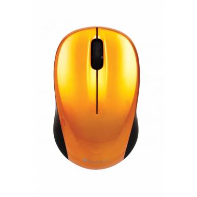 Verbatim Go Nano Wireless Mouse Volcanic Orange 49045 Verbatim Go Nano Wireless Mouse Volcanic Orange 49045