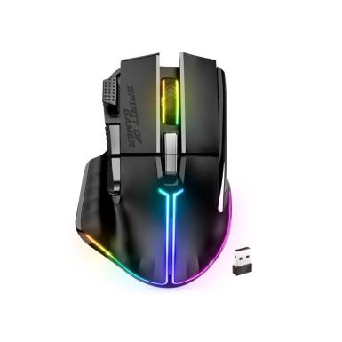 Spirit Of Gamer Pro-M5 RGB Dark Wireless Black S-PM5RFBK