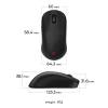 Zowie U2-DW Wireless Gaming Mouse Black 9H.N4PBE.A2E
