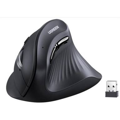 UGREEN MU08 Vertical Wireless Bluetooth Mouse Black 25444 UGREEN MU08 Vertical Wireless Bluetooth Mouse Black 25444