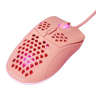 Deltaco GAM-108 PM75 Ultra Light Gaming Mouse Pink GAM-108-P Deltaco GAM-108 PM75 Ultra Light Gaming Mouse Pink GAM-108-P