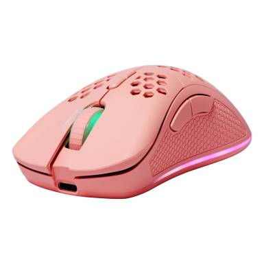Deltaco GAM-120 PM80 Gaming Wireless Bluetooth Mouse Pink GAM-120-P Deltaco GAM-120 PM80 Gaming Wireless Bluetooth Mouse Pink GAM-120-P