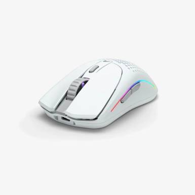 Glorious Model O 2 Wireless Bluetooth RGB Gaming Mouse White GLO-MS-OWV2-MW Glorious Model O 2 Wireless Bluetooth RGB Gaming Mouse White GLO-MS-OWV2-MW