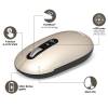 Port Designs Pure MAC Wireless Bluetooth Mouse Beige Perle 910504