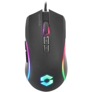 Speedlink ZAVOS RGB Gaming Mouse Rubber-Black SL-680022-RRBK Speedlink ZAVOS RGB Gaming Mouse Rubber-Black SL-680022-RRBK