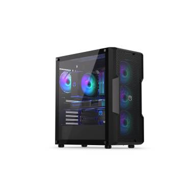 Endorfy Regnum 400 ARGB Tempered Glass Black EY2A009 Endorfy Regnum 400 ARGB Tempered Glass Black EY2A009