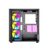 Gembird Fornax X450MAX ARGB Tempered Glass Black CCC-FC-X450MAX