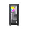 Gembird Fornax X450MAX ARGB Tempered Glass Black CCC-FC-X450MAX
