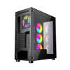 Gembird Fornax X450MAX ARGB Tempered Glass Black CCC-FC-X450MAX
