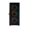 Logic Aramis ARGB Midi Tempered Glass Black AT-ARAMIS-10-0000000-0002