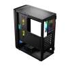 Logic Aramis ARGB Midi Tempered Glass Black AT-ARAMIS-10-0000000-0002